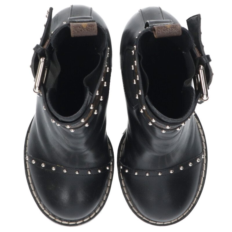 Louis Vuitton Startrail Line Studded Heel Boots Size 35.5