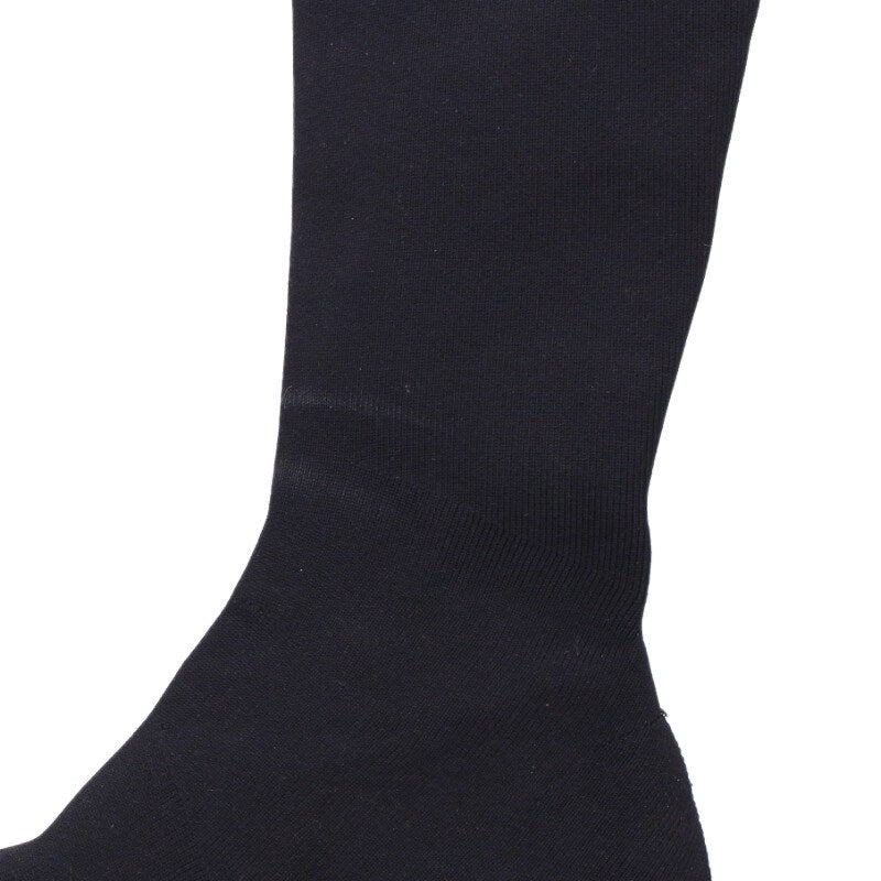 Prada Black Monolith Long Boots Size 38