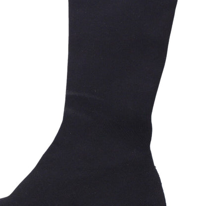 Prada Black Monolith Long Boots Size 38