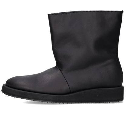 Yohji Yamamoto SOFT MATT BK HIGH-TOP Leather Boots Size 4