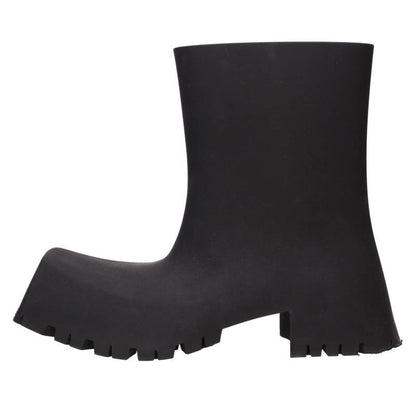 Balenciaga Trooper Rubber Boots Black Size 37