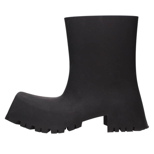 Balenciaga Trooper Rubber Boots Black Size 37