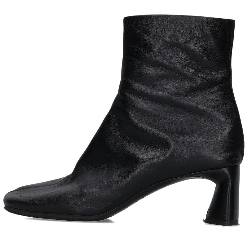Balenciaga Black Zip-up Heel Boots Size 37