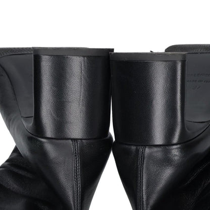 Balenciaga Black Zip-up Heel Boots Size 37