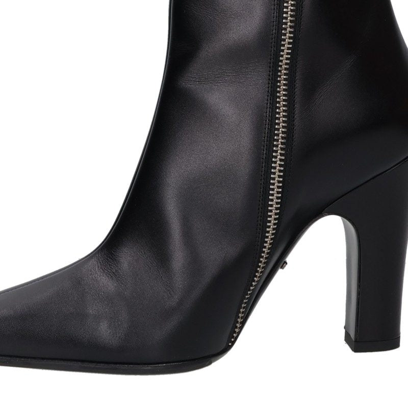 Chrome Hearts SUGER JONES Cross Patch Side Zip Boots Size 38