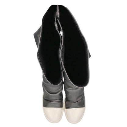 Rick Owens Knee High Stocking Sneaks Leather Boots Size 36