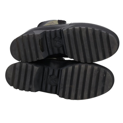 Louis Vuitton Lauriate Monogram Platform Black Green Size 34