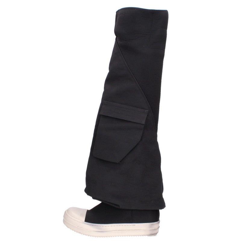 DRKSHDW Black/White Cargo Fetish High Sneaker Boots Size 38