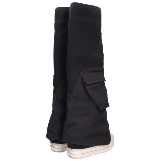 DRKSHDW Black/White Cargo Fetish High Sneaker Boots Size 38