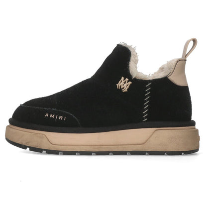Amiri Malibu Shearling Mouton Low Sneakers Black Size 37