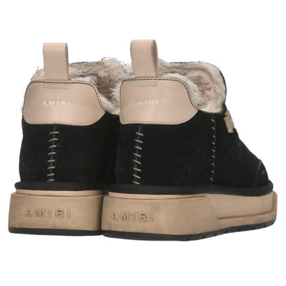 Amiri Malibu Shearling Mouton Low Sneakers Black Size 37