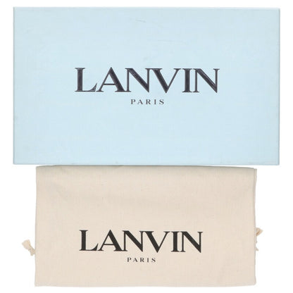 Lanvin Beige Logo Plate Loafer Size 35