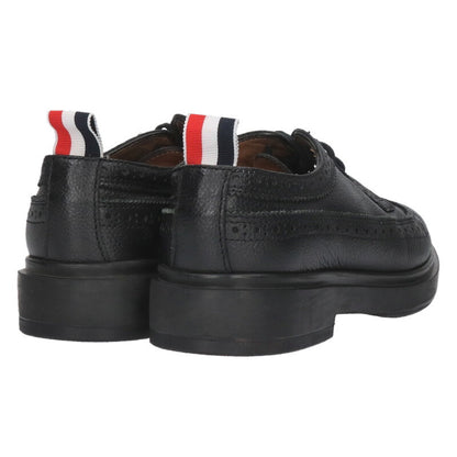 Thom Browne Black Wingtip Leather Sneakers Size 36