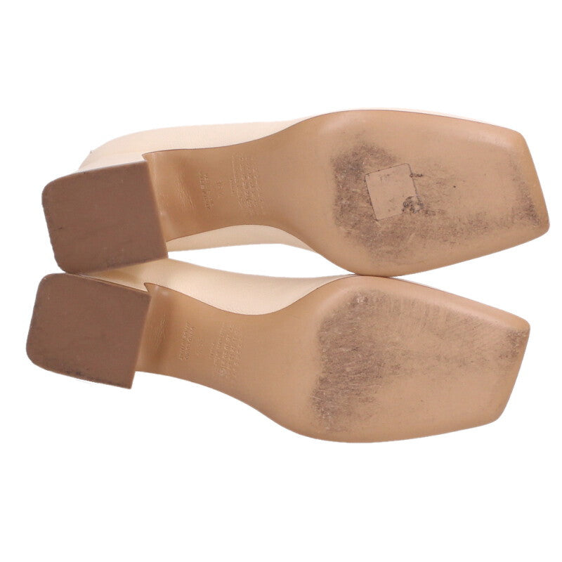 Maison Margiela 4-Stitch Square-Toe Sneakers Size 38.5