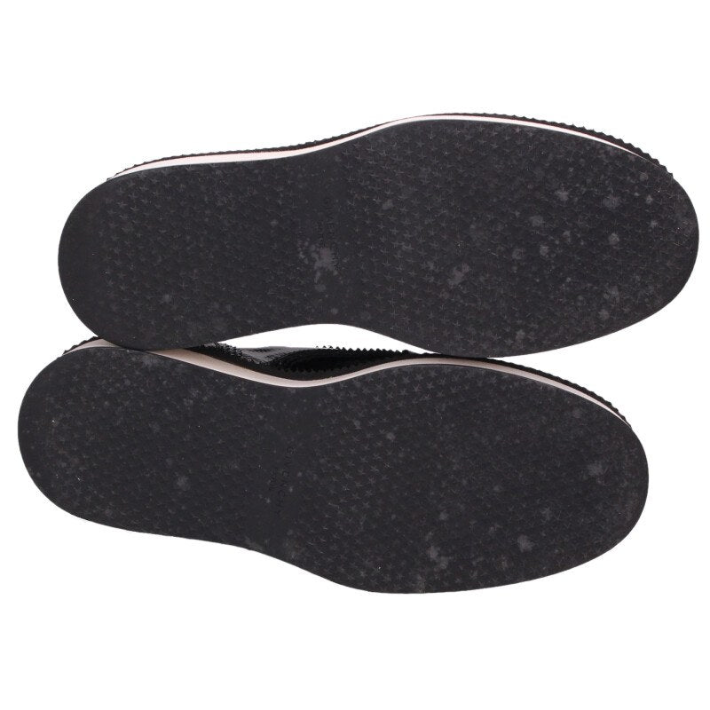 Givenchy Black Patent Quilted Sneakers Size 35.5
