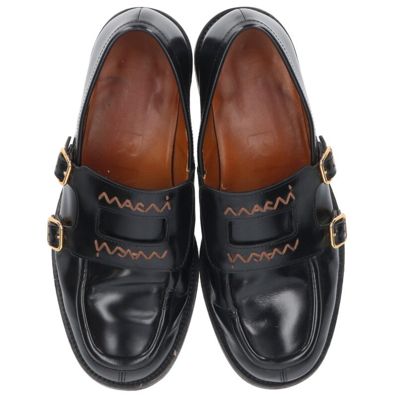 Marni Double Buckle Loafers Multi Size 39