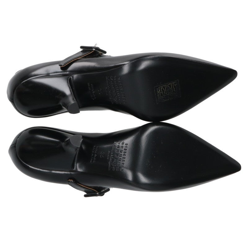 Maison Margiela Black Strap Mary Jane Heels Size 35