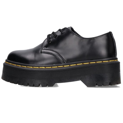 Dr. Martens 1461 QUAD Black Platforms Size UK4