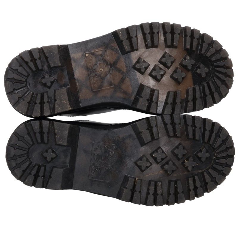 Dr. Martens 1461 QUAD Black Platforms Size UK4