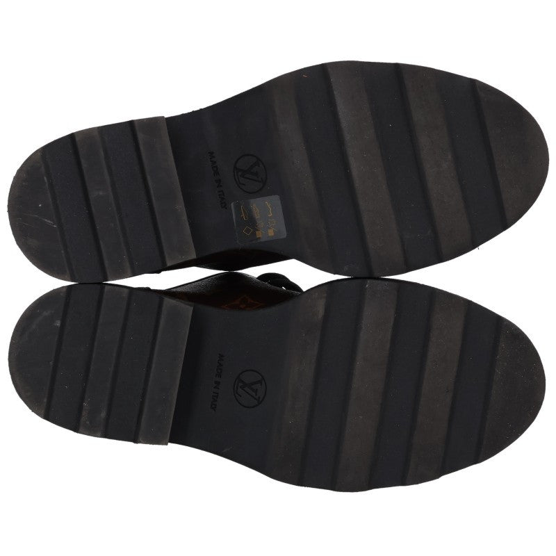 Louis Vuitton LV Beaubourg Monogram Derby Sneakers Size 37.5