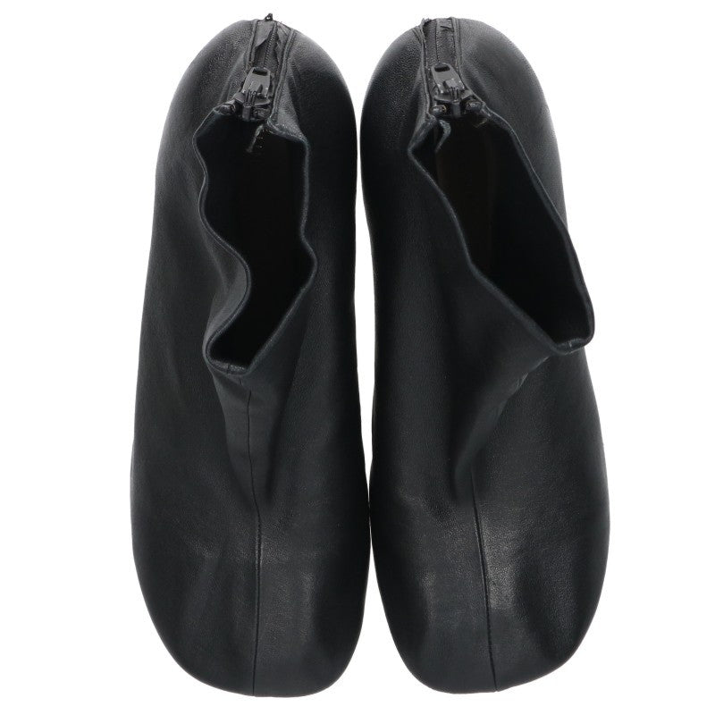 Celine Black Back Zip Heels Size 37.5