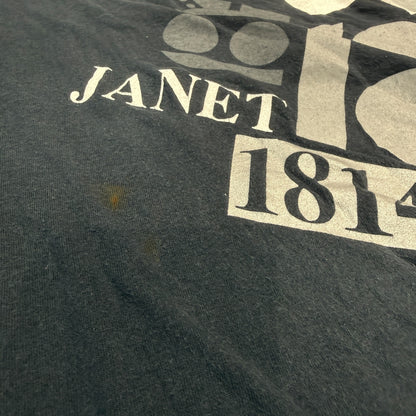 JANET JACKSON 90s Rhythm Nation 1814 Hanes USA Size L