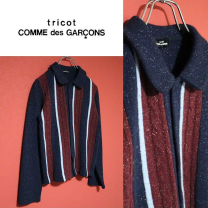 Comme des Garcons 00AW Cable Round Collar Knit Size FREE