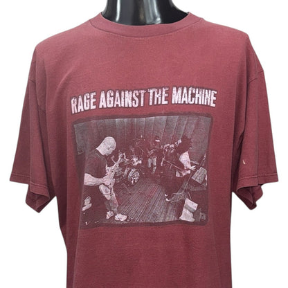 Rage Against The Machine 90s NORTH AMERICAN TOUR T-Shirt Size XL