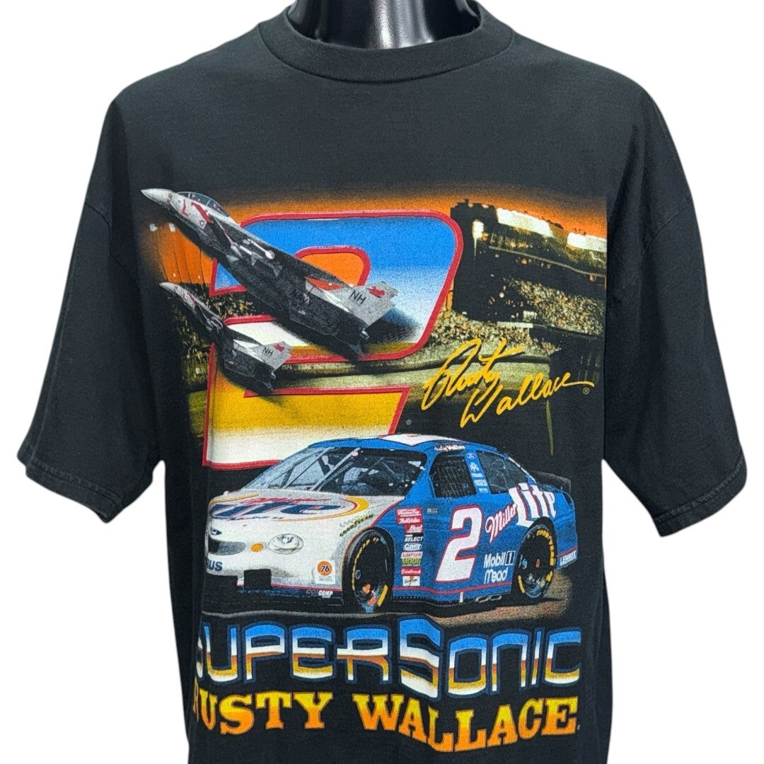 Chase Authentics 90s SUPERSONIC RUSTY WALLACE T-Shirt Size L