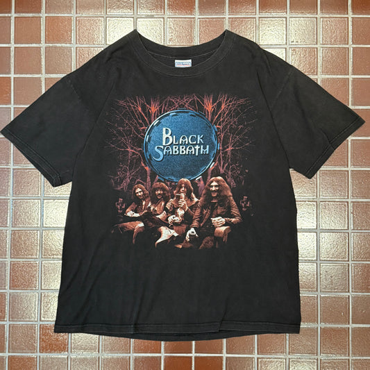 Black Sabbath Vintage 90s  band graphic tee Black Size L