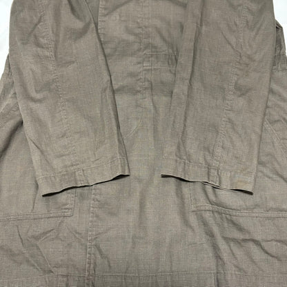 STEPHAN SCHNEIDER Khaki Cotton Balmacaan Coat Size 4