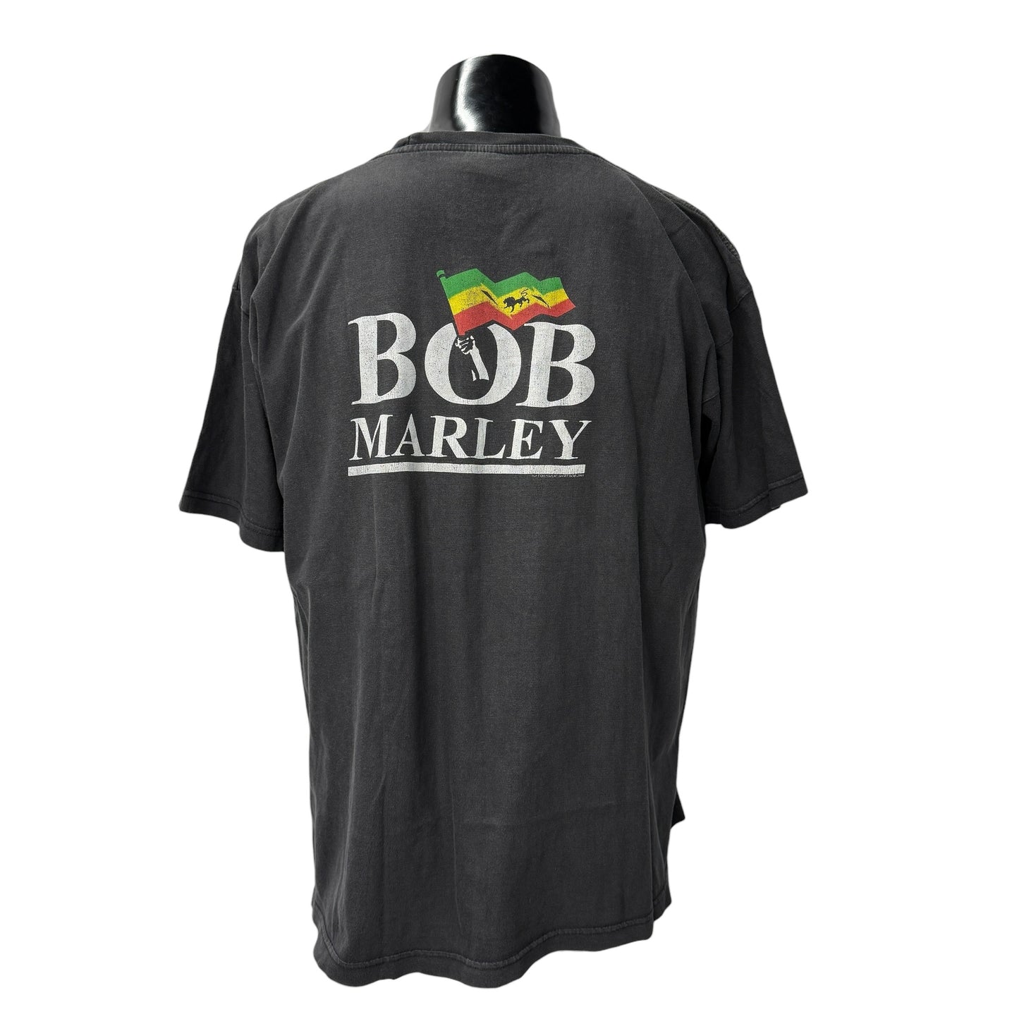 BOB MARLEY 90s "RASTA REVOLUTION" Vintage Faded Size XL