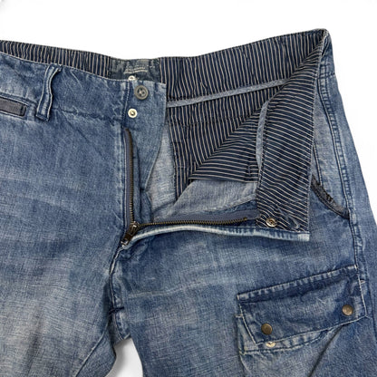 Vintage PRPS Cargo Denim Jeans Size 34