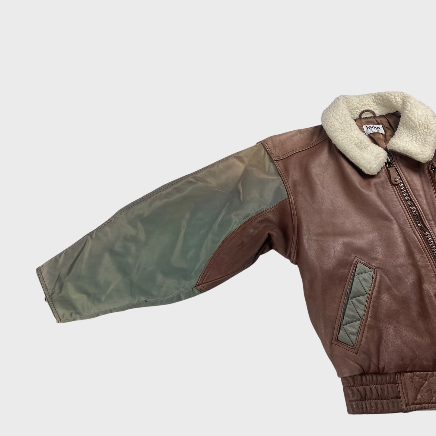 indio Leather Jacket Size M