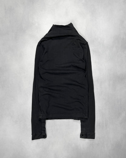 Lentrian Asymmetric Zip High Neck Jacket (F/W 2014) Size XS