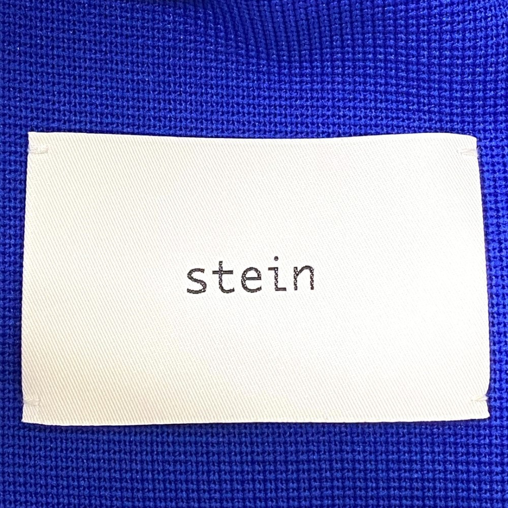 STEIN 23SS High Count Knit Pin Tuck Wide Pants Blue Size M
