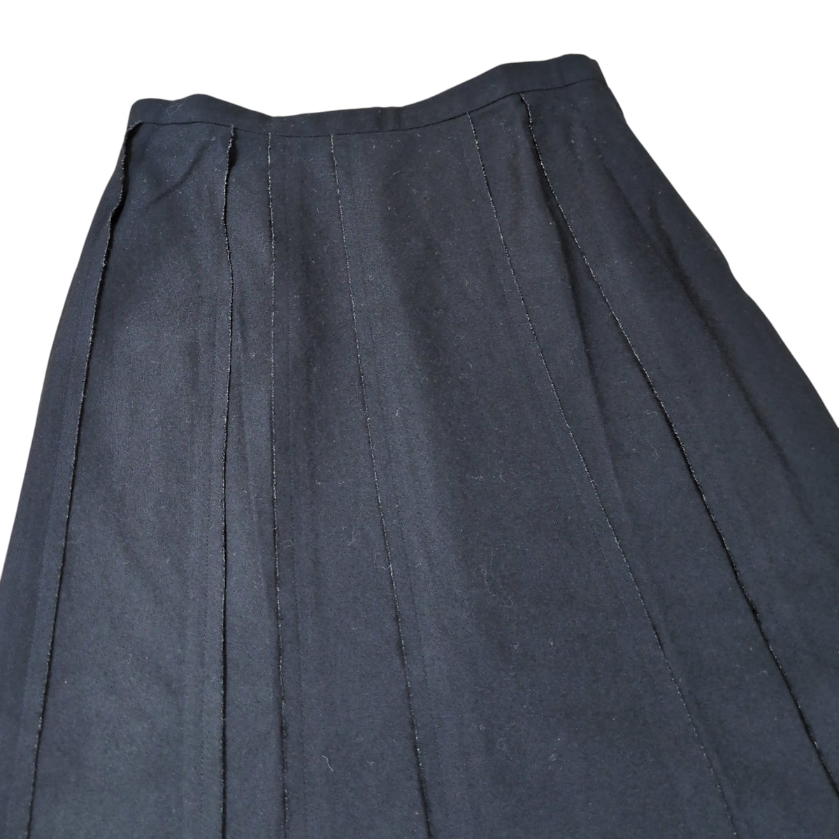 tricot COMME des GARCONS 01AW Pleated Wool Skirt Size M