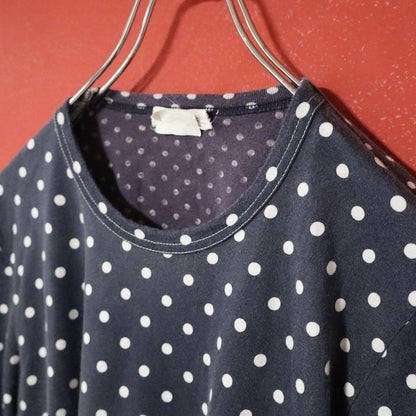 Comme des Garcons 11AW Back Cutout Dot Panel Long Sleeve Tee Size M