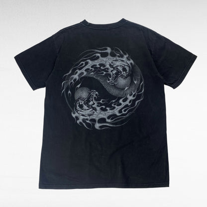 IMPORT GEAR Print T-Shirt Black Size L