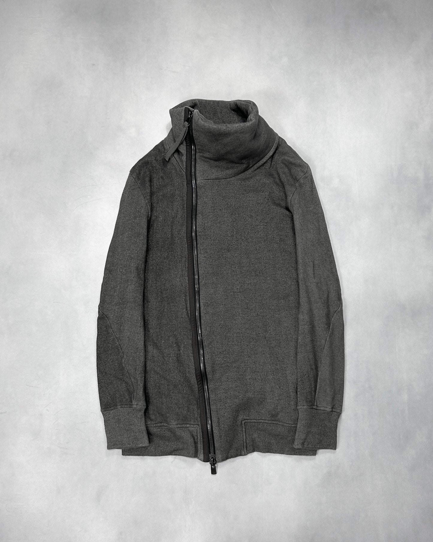 D.Hygen Ink Dyed Sweat Zip Jacket 'SCAB' (F/W2022) Size 2