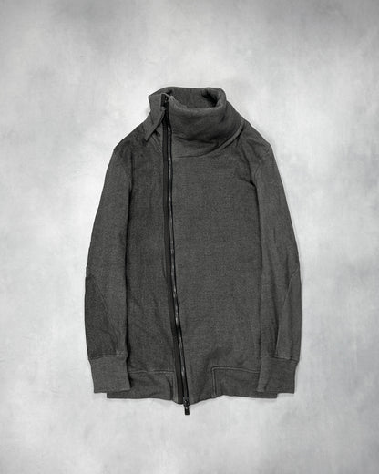 D.Hygen Ink Dyed Sweat Zip Jacket 'SCAB' (F/W2022) Size 2