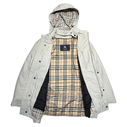BURBERRY LONDON 2-Way Down Liner Jacket Beige Size S