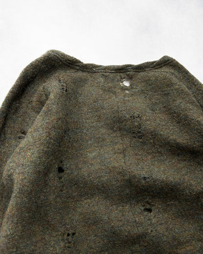 MIHARA YASUHIRO Churchill Branch Distressed Wool Knit Size S