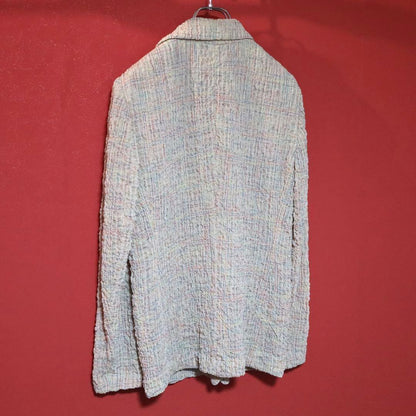 Issey Miyake 91SS Wrinkle Pleated All-Over Print Size M