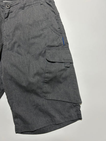 GOODENOUGH 2000s Poly Cotton Cargo Shorts Gray Size M