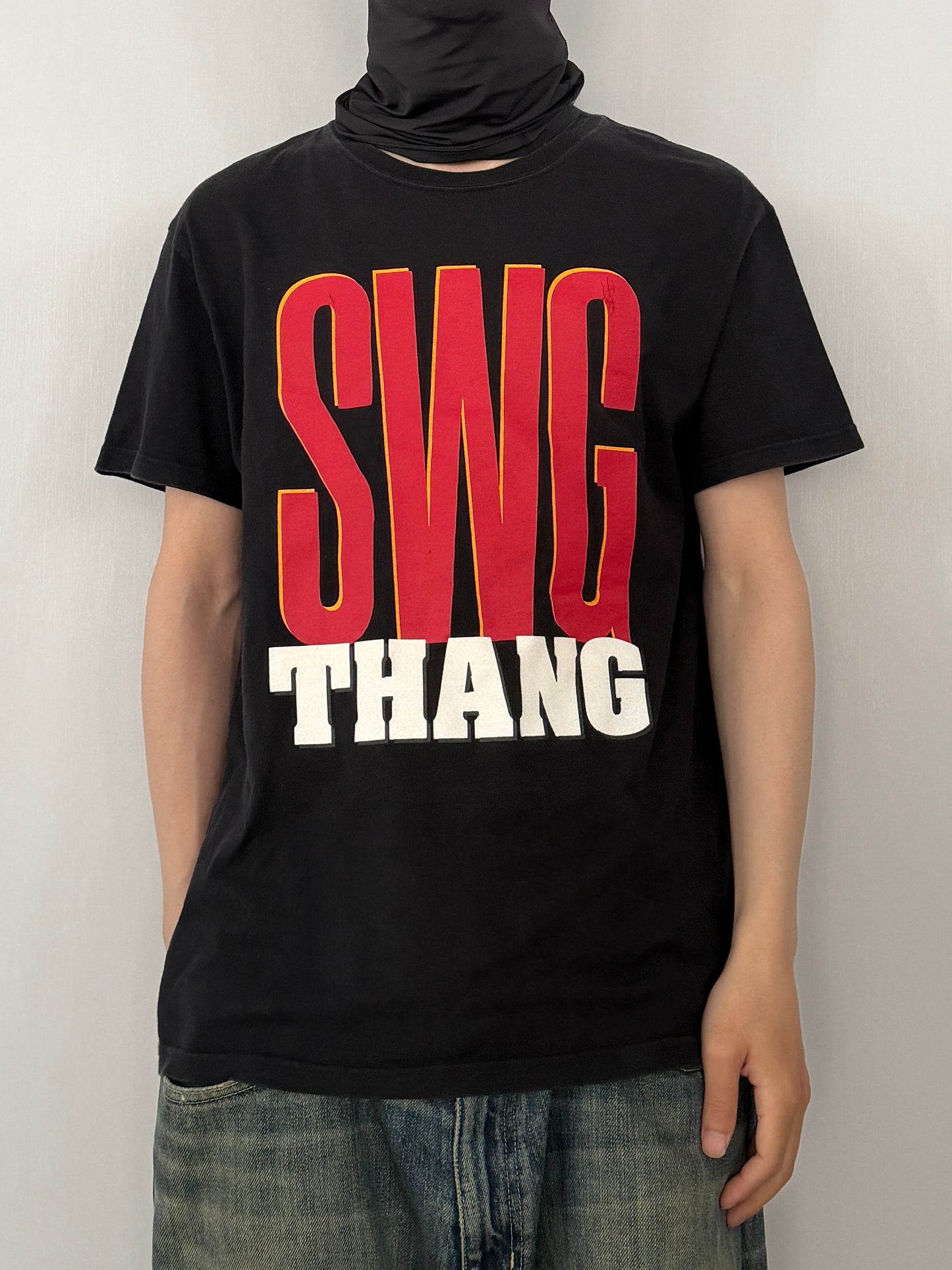Swagger SWG Black Cotton T-shirt Size L