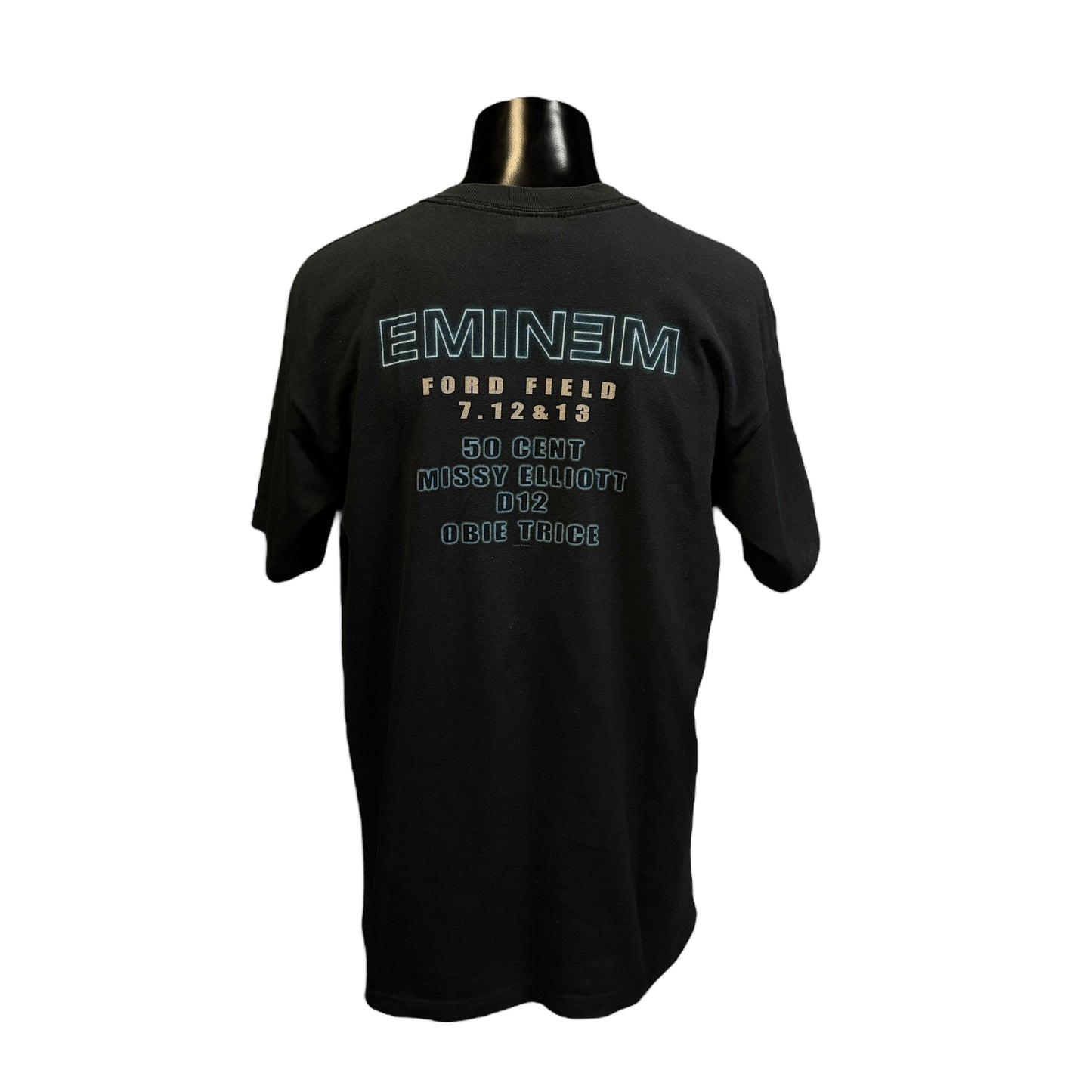 Eminem Y2K Ford Field Tour T-Shirt Size L
