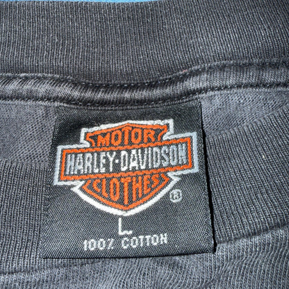 HARLEY-DAVIDSON 90s Vintage Taz Devil Double Sided Size L
