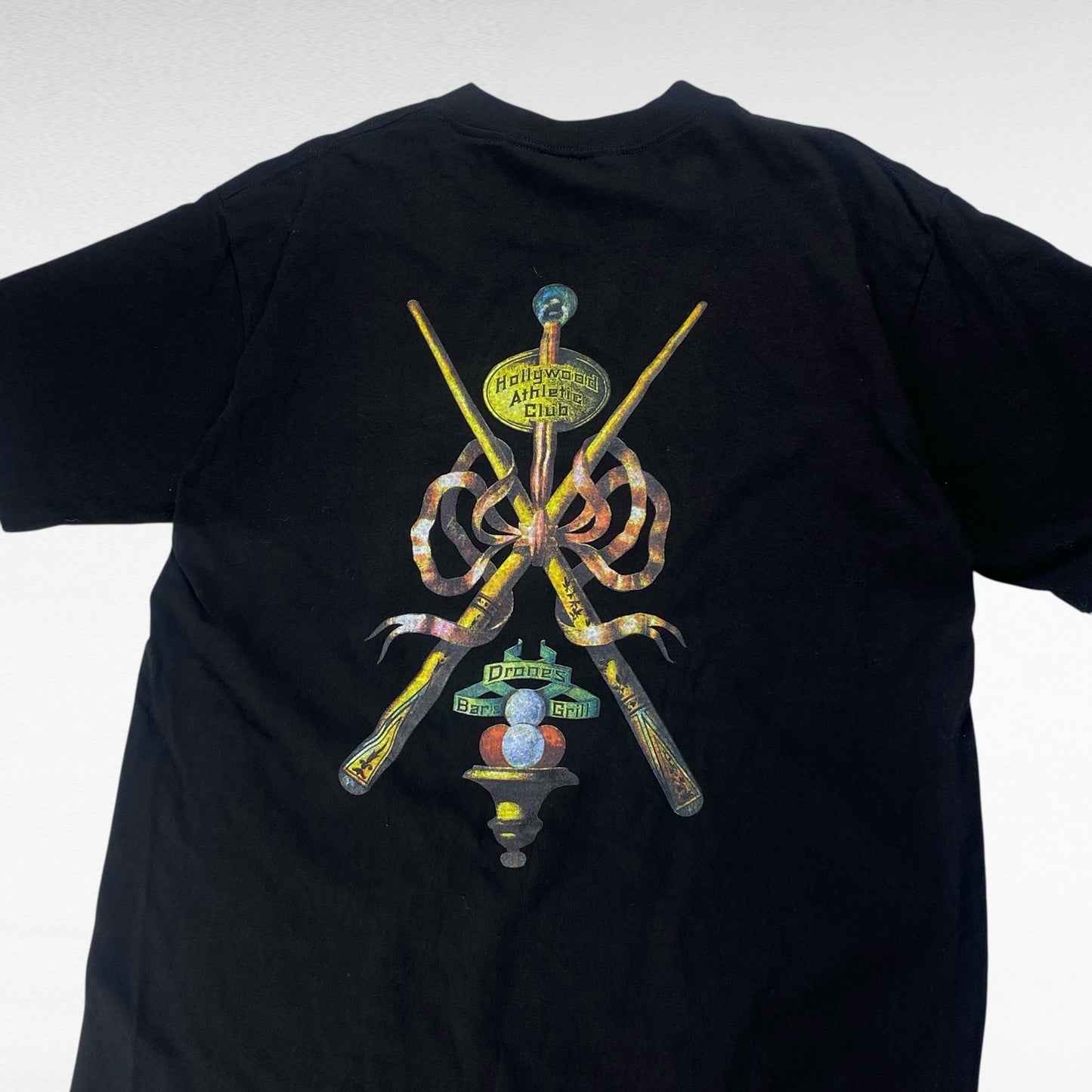 ONEITA 90s Short Sleeve T-Shirt Black Size M
