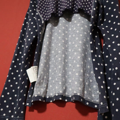 Comme des Garcons 11AW Back Cutout Dot Panel Long Sleeve Tee Size M